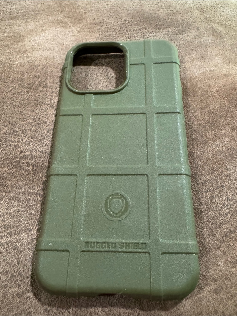 Rugged Shield Military-Style Green Phone Case